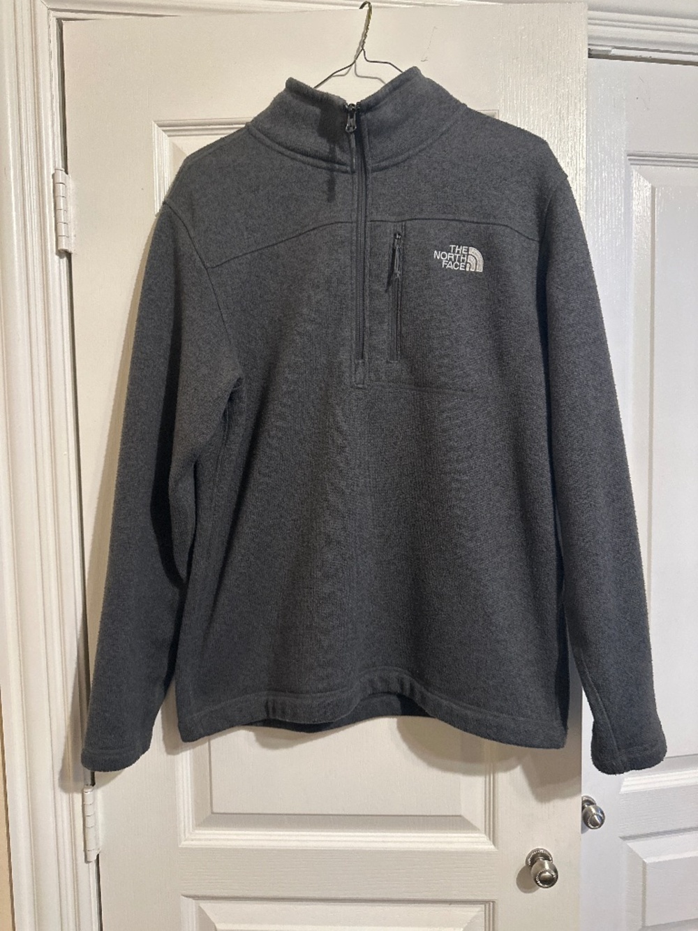 3/4 zipper Fleece pullover